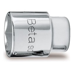 Chiave a bussola 1/4"F bocca esagonale (6mm) Cromo lucido 900 009000060