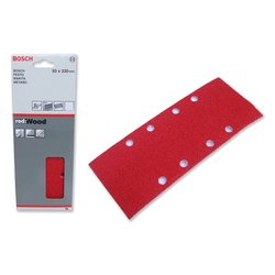 Set fogli abrasivi levigatrice 10 pz 93 x 230 mm 120 G 2608605298