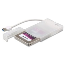 Box esterno hard disk 2.5" SATA MYSAFE Usb 3.0 Easy White MYSAFEU314