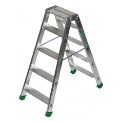 Scaletta alluminio ( 4 Gradini + piano ) DUPLA D4