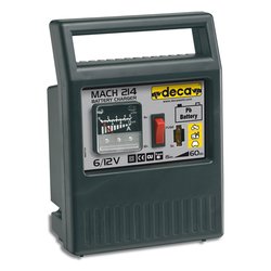 Image of Caricabatterie manuale auto e moto per Pb WET, AGM 15-60 Ah 6/12 V Mach 214 302200 cod094