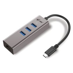 HUB 2 in 1 METAL USB C Grey C31METALG3HUB