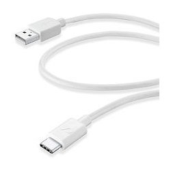 Cavo USB C POWER CABLE White 1,2m USBDATACUSBCTABW