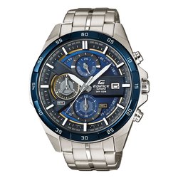 Image of Orologio EDIFICE Classic argento e Blue EFR 556DB 2AVUEF cod094