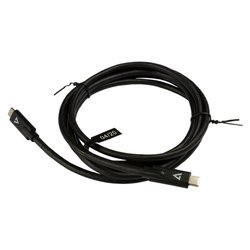 Cavo USB C 3.2 Gen 1 100W Black 2m V7UCC 2M BLK 1E