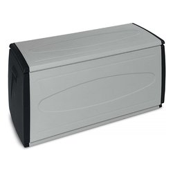 PRINCE BLACK 120 Baule Grigio e Nero (120x54x57cm)