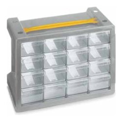 Porta minuteria Poker 16 Grigio (27,9x15x19,5 cm) 1002305