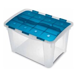 Cassetto ordinatore Home Box 40 (37,2x53,9x33,3cm) Trasparente