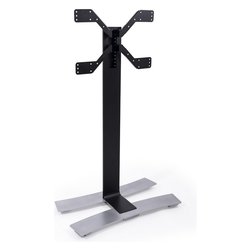 Carrello monitor 75" ERARD Will 1400 XL Black e Silver ER039050