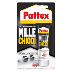 Colla montaggio MILLE CHIODI Original Trasparente tubetto 40 gr 2251812