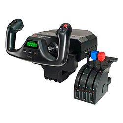 Volante e manette simulatore volo G Pro Yoke System Black 945 000004