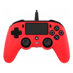 Image of Gamepad COMPACT Colour Edition Wirosso Rosso PS4OFCPADrosso cod094
