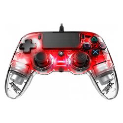 Image of Gamepad COMPACT Light Edition Wirosso Rosso PS4OFCPADCLrosso cod094