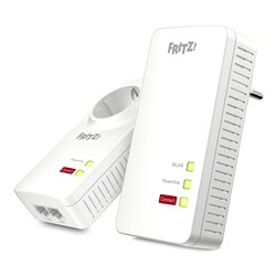 Power line FRITZ!POWERLINE 1260E Wlan Set International White e Red 20002819
