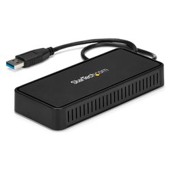 HUB 2 in 1 Mini Dock USB A Black USBA2DPGB