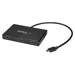 Convertitore video USB C a HDMI 3 porte MSTCDP123HD