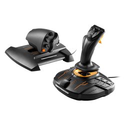 Image of Joystick simulatore volo T 16000M Hotas Fcs nero e Orange 2960778 cod094
