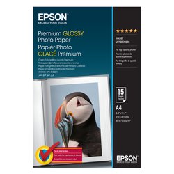 Carta fotografica A4 15pz Premium Glossy Photo Paper C13S042155