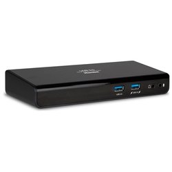 HUB 12 in 1 Docking Station Usb 3.0 Dual Display Black HDOCKS300