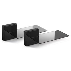 Supporto parete per casse GHOST CUBES Soundbar Black 480527