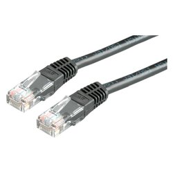 Image of Cavo di rete 6 UTP Patch Cord nero 1m RO21 99 1535 cod094