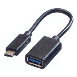 Adattatore computer OTG USB C to USB A Black RO11 99 9030