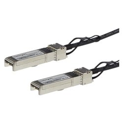 Modulo SFP Msa Conforme Sfp+ Cavo Twinax Ad Attacco Diretto Black e Silver SFP10GPC05M