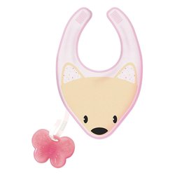 Massaggia gengive FRESH BIB Bavaglino Bimba 4m+ Rosa 258 210