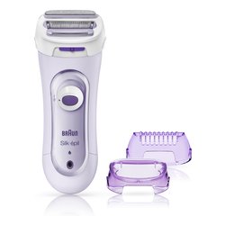 Image of Depilatore SILK EPIL Lady Shaver 3in1 Ricaricabile Lilla LS5560 cod094
