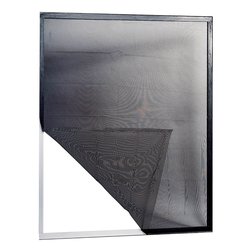 Zanzariera finestra Ecco nero L. 150 cm x h. 180 cm IART2119
