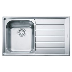 Lavello 1 vasca (86x51cm) Nex 611 NEPTUNE Inox Spazzolato 101 0040 731