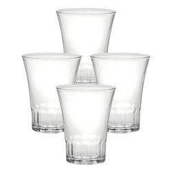 Set bicchieri Vino 4 pz (170ml) AMALFI Trasparente