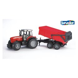 Trattore con Rimorchio Ribaltabile 7480 MASSEY FERGUSON 02045