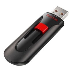 Chiavetta USB 32GB CRUZER Glide Black e Red SDCZ60 032G B35