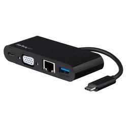 HUB 5 in 1 Mini Dock Usb C con Pd 60W Black DKT30CVAGPD