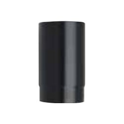 Tubo canna fumaria (13x25cm) PLUS LIGHT Nero opaco NNOL1302