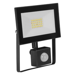 Proiettore con sensore presenza Nero (14x9cm) PP3137 2000 Lumen, luce neutra