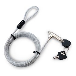 Cavo con lucchetto Chiave Notebook Slim Lock Silver XNBLOCK200KMS