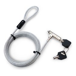 Cavo con lucchetto Chiave Notebook Lock Silver XNBLOCK200KN