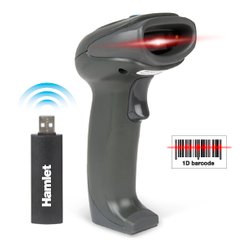 Lettore barcode per codici lineari Wireless Grey HBCS1D10W