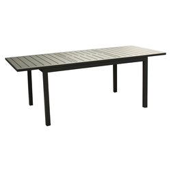 Tavolo da esterno alluminio ORION Allungabile Antracite (148-209x90x75cm) LS ET 15