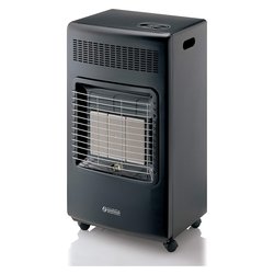 Stufa gas 4,2kW STOVY Infra Turbo Thermo Black 99384