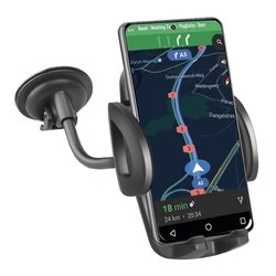 Supporto auto smartphone Windshield 360 Black TE0UCH20W