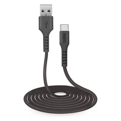 Cavo USB C CHARGING DATA CABLE 2.0 Black 3m TECABLETC3MTK