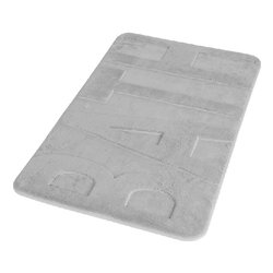 Tappeto bagno MEMORY Bath Grigio (75x45cm) TABA4575GR