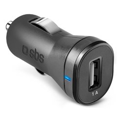 Caricabatterie accendisigari USB Type-A CAR CHARGER 5W Black TECRUSB1ASTD