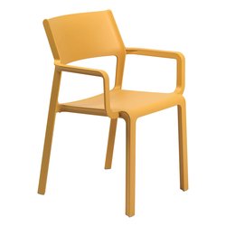 Sedia con braccioli TRILL Armchair Senape 40250 56 000