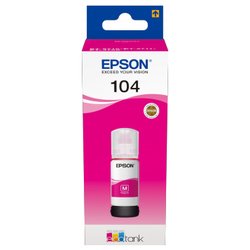 Cartuccia stampante Tank 104 Magenta ECOTANK 104 C13T00P340