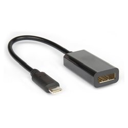Adattatore video Usb Type C to Displayport Black XVAUC DP4K