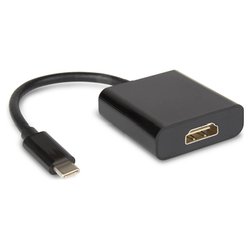 Adattatore video Adapter Usb 3.1 Type C To Hdmi F Black XVAUC HDM4K